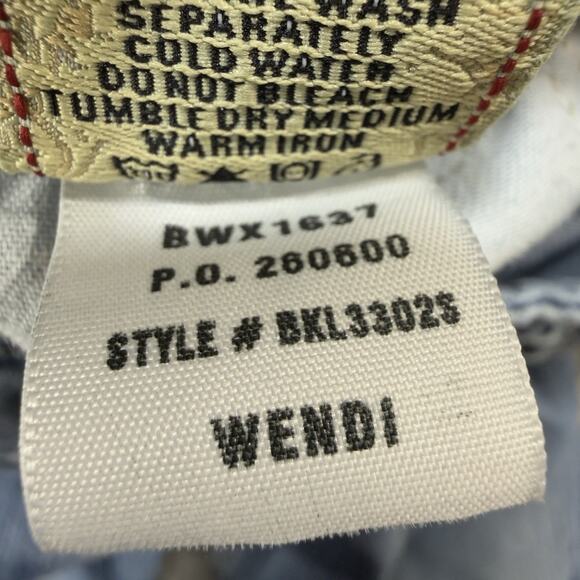 BKE Wendi Bootcut Medium Wash Stretch Denim Jeans Womens 33x29 Classic Fit Y2K - Picture 8 of 9